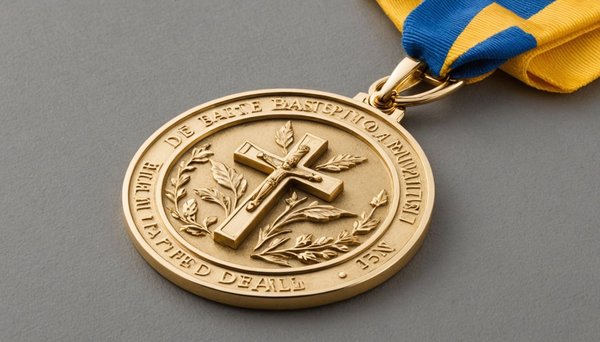 Médaille de baptême en or : designs et personnalisations d'exception